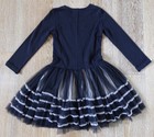 Eliane et Lena Girls Black Tulle Skirt Dress Size 10 EUC — photo 5