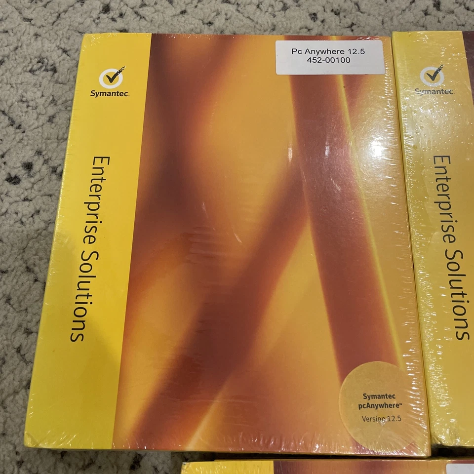Lot of 3 Symantec PCanywhere 12.5 Enterprise Edition NIB NOS Free Shipping - Image 2 of 4