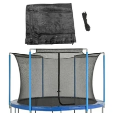Replacement Trampoline Enclosure Surround Safety NET 6 7 8 11 12 13 14 15 ft