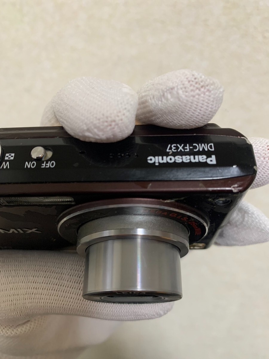 Panasonic LUMIX DMC-FX37 10.1MP Digital Camera Brown w