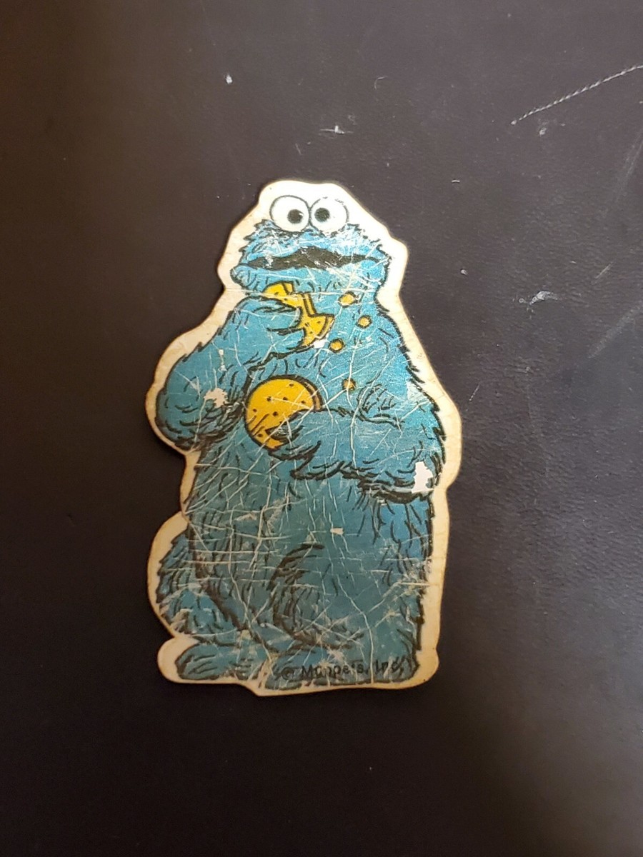 Cookie Monster Magnet VTG Nostalgia Animation Americana sesame