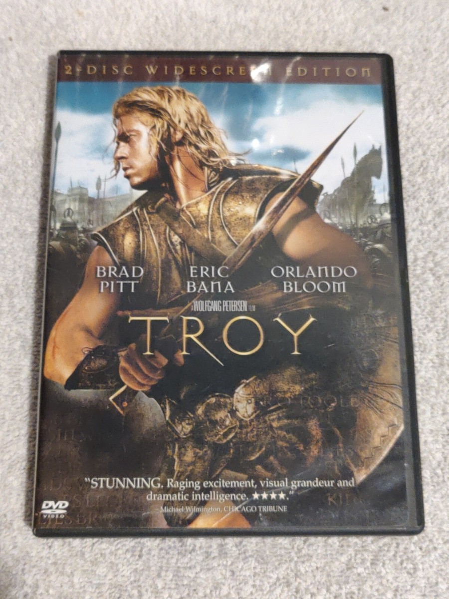Troy disc Widescreen Edition DVD Movie