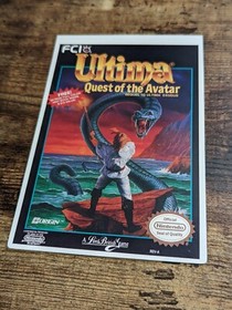 Authentic Vidpro Card Ultima Quest of the Avatar Kay Bee Toys R Us NES Nintendo