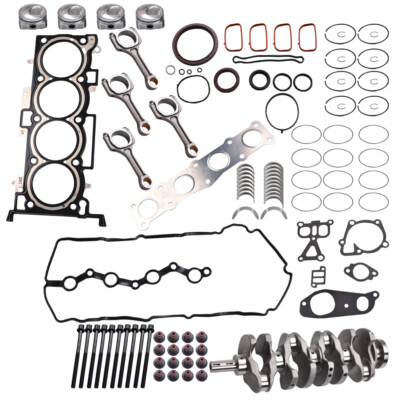 G4KJ Engine Rebuild Overhaul Kit For Hyundai Kia Sorento Optima Sportage 2.4L US