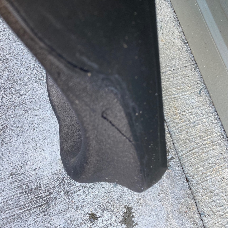 Vintage Rubbermaid Sled Model 2100 Sled Black 32” Long eBay