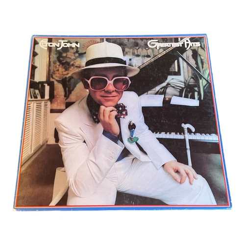 Elton John LP Vinyl UK DJM Records #DJLPH.442 Elton John's Greatest Hits G