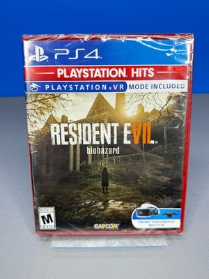 PS4 PLAYSTATION 4 RESIDENT EVIL BIOHAZARD GAME VR MODE INCLUDED SEALED USA NTSC