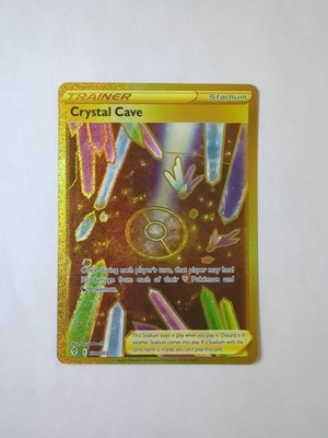 Crystal Cave 230/203 Gold Card NM | Pokemon Evolving Skies