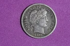 Estate Find 1911 Barber Dime #K60466
