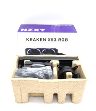 NZXT Kraken X53 RGB 240mm Liquid CPU Cooler RL-KRX53-R1 Few Parts Miss "READ"