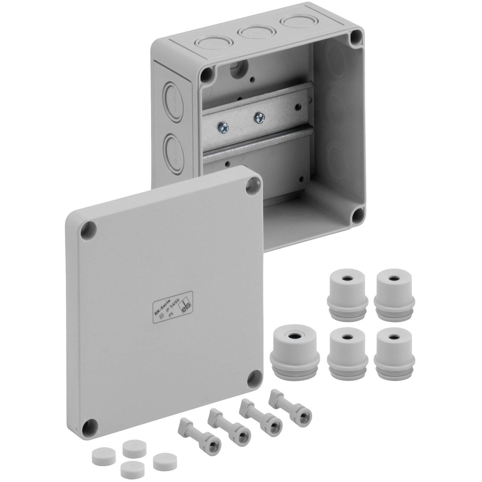 Spelsberg RK serial Terminal Enclosure 130x130x75mm polystyrene grey