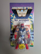 Mattel Masters Of The WWE Universe Rey Mysterio Figure Unpunched New Moc MOTU