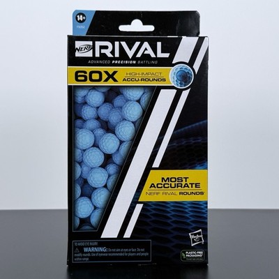 Nerf Rival Advanced Precision Battling 60x High Impact Accu-Rounds - NEW SEALED