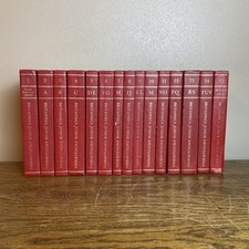 Britannica Junior Encyclopedia 1976 Complete Set Hard Cover Books Vintage