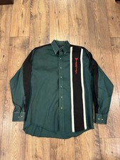 Wrangler Brushpopper Shirt Men X-Long Tails Vtg 90's Rodeo Button Up Large