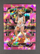 Kalani Brown 24 Panini # 10 Select Pink Ice Prizm Dallas Wings