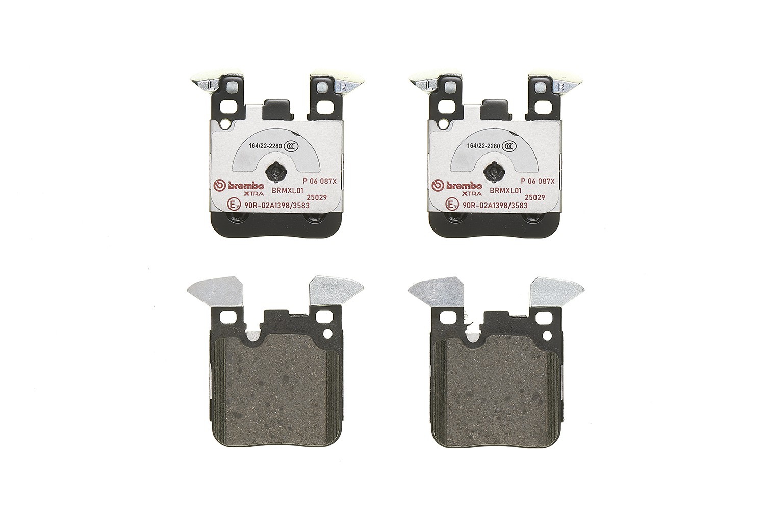 Rear Brake Pad Set Fits BMW 1 Series 2 Series 3 Series 4 Series BREMBO - Image 67