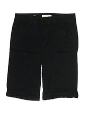 Ann Taylor LOFT Women Black Cargo Shorts 2