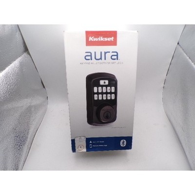 Kwikset Aura Bluetooth Keypad Smart Lock Venetian Bronze Deadbolt 99420-003 NEW