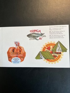 Souvenir Sheet Tonga Scott #870 Mint nh