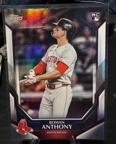 Roman Anthony 2026 Topps Collector Kit Exclusive #MLB-2 Rainbow Foil RC Red Sox