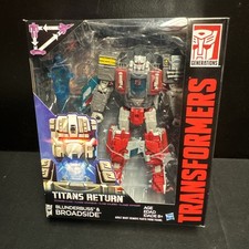 2016 Transformers Titans Return Voyager Class BLUNDERBUSS & BROADSIDE NEW