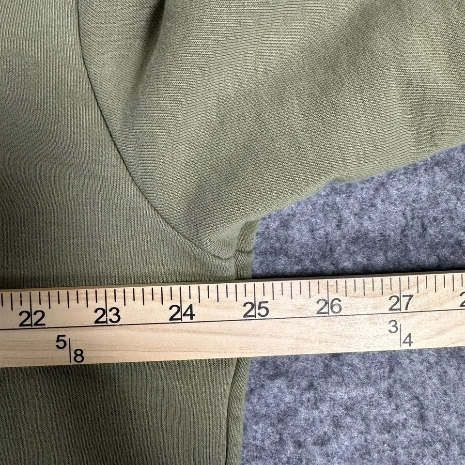 Sudadera con Capucha Kappa Vintage Para Hombre Caqui Verde Pullover Sudadera Logo XXL 2XL Foto 4 de 4