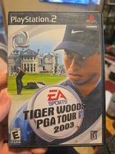 Tiger Woods PGA Tour 2003 PlayStation 2 Game With Manual, Tested And Works