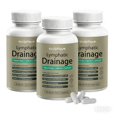 Sculptique Lymphatic Drainage Capsules, Lymphatic Drainage, 60 Capsules 1-3 PACK