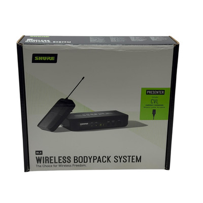 Shure BLX14/CVL Wireless System Bodypack with CVL Lavalier Microphone H9 Band
