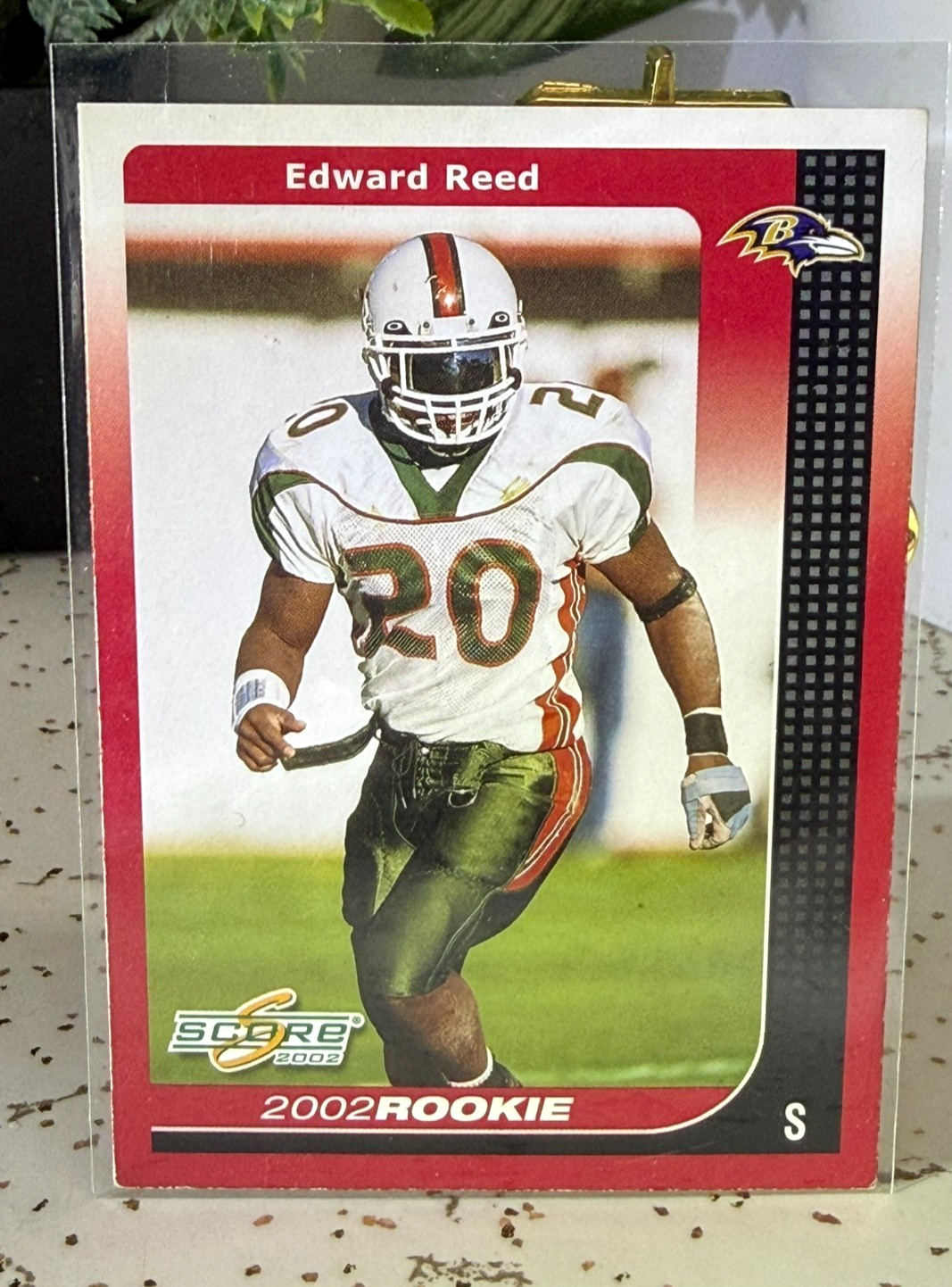Edward Ed Reed 2002 Score RC #324