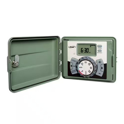 9-Zone Easy-Set Logic Indoor/Outdoor Sprinkler Timer