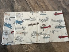 Premier Prints Fabric Vintage Airplanes Aircr...