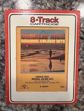 Charlie Rich Original Golden Years 1973 - 8 Eight Track Tape  Sleeve
