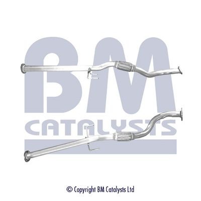 BM Catalysts BM50588 Exhaust Pipe Fits Fiat Suzuki