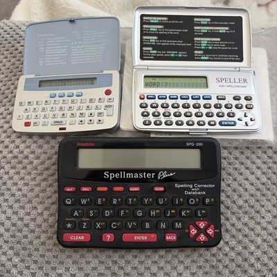 Franklin Model SPQ-200 Spellmaster Plus Rechtschreibkorrektor mit Datenbank  
