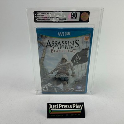 Assassin's Creed IV: Black Flag Canadian Ver. Wii U Sealed VGA 90+ Gold NM+/MT