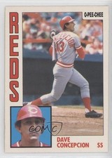 1984 O-Pee-Chee Dave Concepcion #55 0e3