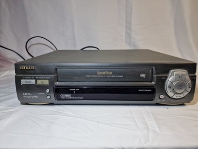AIWA HV-GX880 VHS Videorecorder 6HEAD - HiFi-STEREO - SHOW VIEW - NTSC PLAYBACK