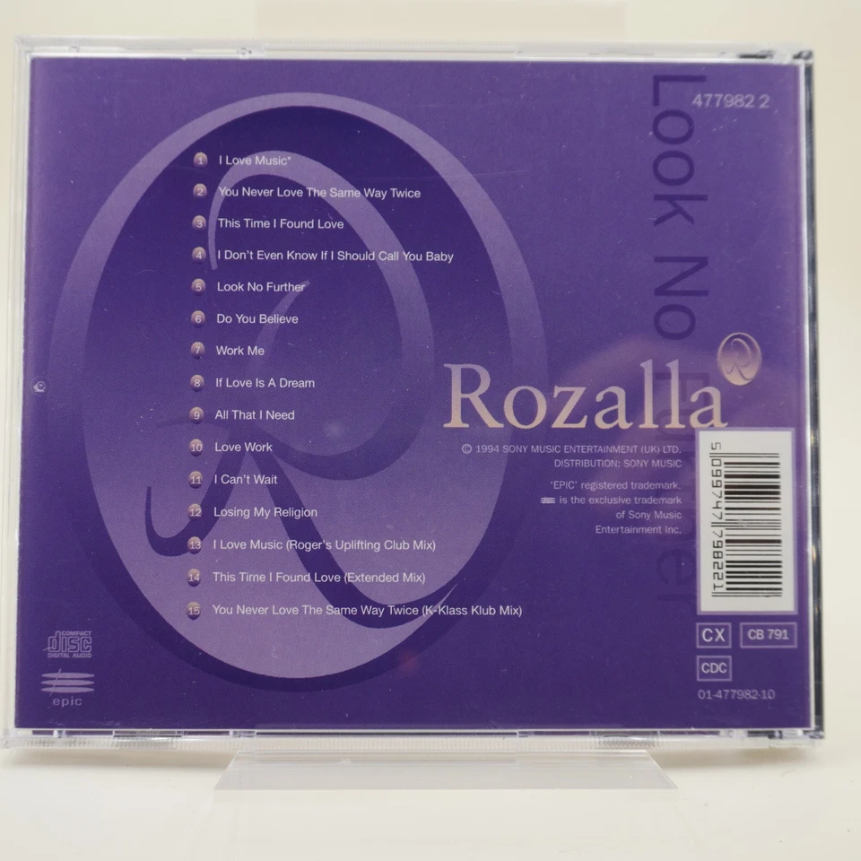 Rozalla – Look No Further | CD | Zustand sehr gut - Bild 2 von 2