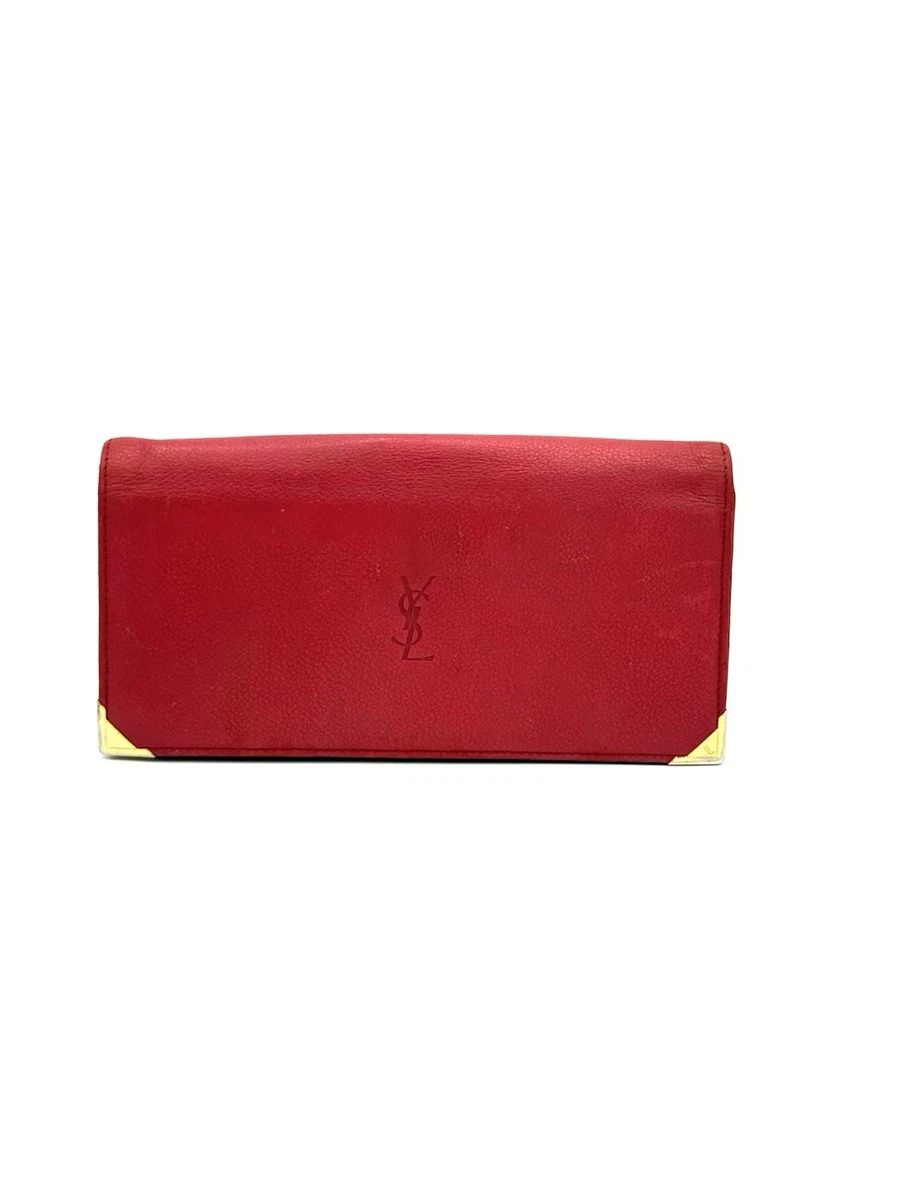 Saint Laurent Wallets for Women with Vintage Leather for sale | eBay
