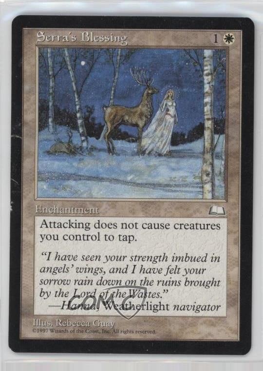 Serra's Blessing Magic: Weatherlight 1997