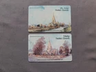 2 Magnetic Cards Used Jersey - Churches