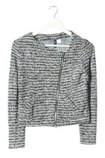 H&M Giacca corta Donna Giacca Taglia IT 40 nero-bianco stile casual
