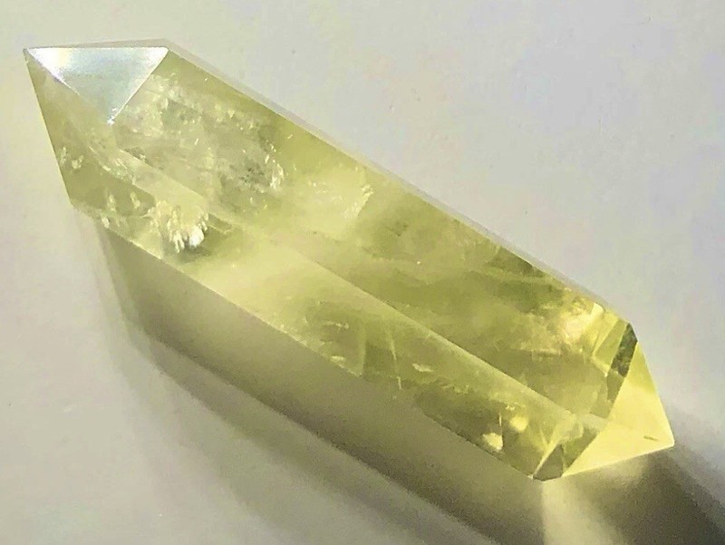 Stunning Citrine Crystal Vogel Style Natural Gemstone Point Generator!!! Brazil
