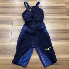 Mizuno Racing Swimsuit Fina Certified XS Black/Blue - Competition Swimwear