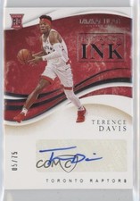 2019-20 Panini Immaculate Initiation Ink 5/75 Terence Davis II #INI-TDV Auto 9ih