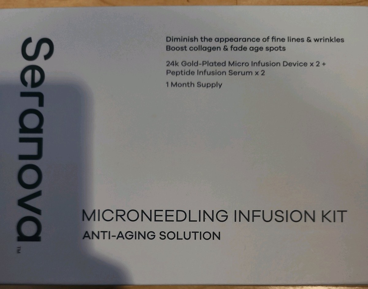 Sealed Seranova Microneedling Infusion Kit Anti-Aging Solution 1