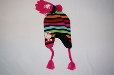 NWT HELLO KITTY knit hat Girl ONE SIZE FITS MOST 4T-16 multi color