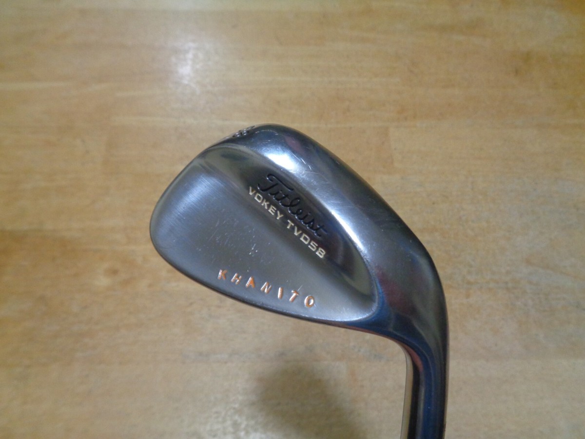 TITLEIST Vokey TVD58 Tour Chrome Custom 58 Deg Wedge IRONS TITLEIST Vokey TVD58 Tour Chrome Custom 58 Deg Wedge IRONS